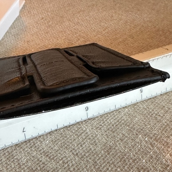 Lot of 5 LODIS adhesive tech card case holders cell phone RFID leather NEW - Picture 10 of 11